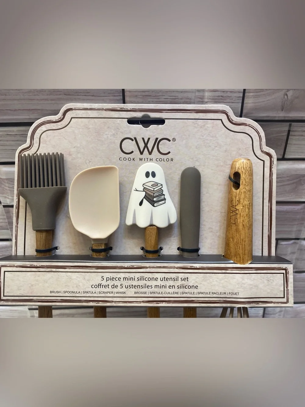 CWC ❤️ Halloween 5 piece Mini Silicone utensil set NWT